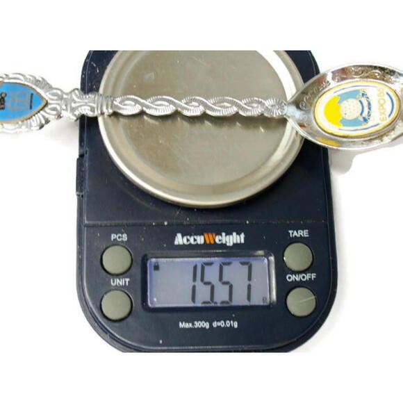 Vintage "Expo 86" Souvenir Collector Spoon Vancouver Canada Stainless - Picture 2 of 9